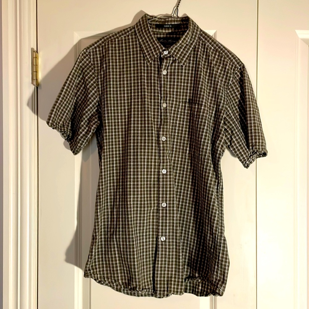 Eddie Bauer Men’s short sleeve casual shirt